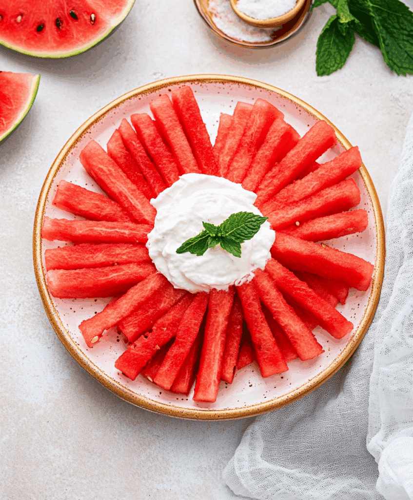 Healthy watermelon fries recipe - Emiliares.com