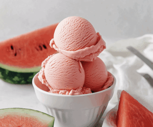 2-ingrédient – watermelon gelato recipe