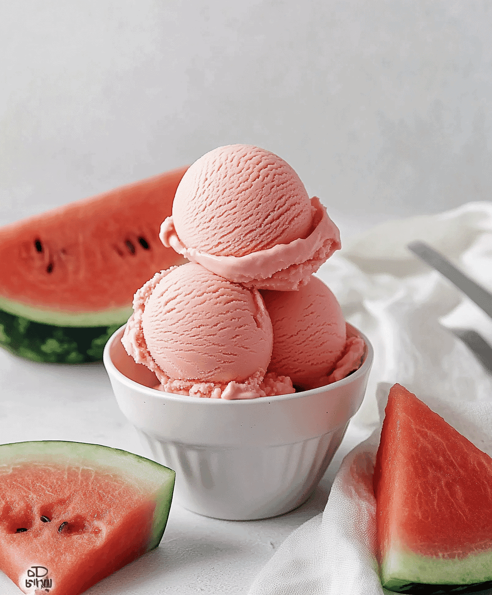 2-ingrédient - Emiliares.com watermelon gelato recipe