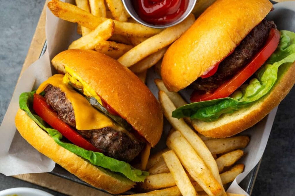 Air Fryer Burgers | Cookies et tasses