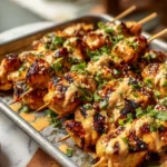 Bang Bang Chicken Skewers -
