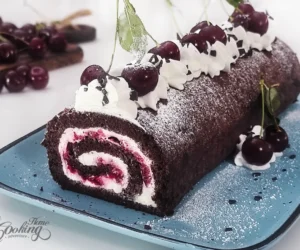 Black forest cake roll – home cooking adventure
