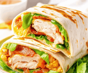 Crisp chicken bacon film recipe