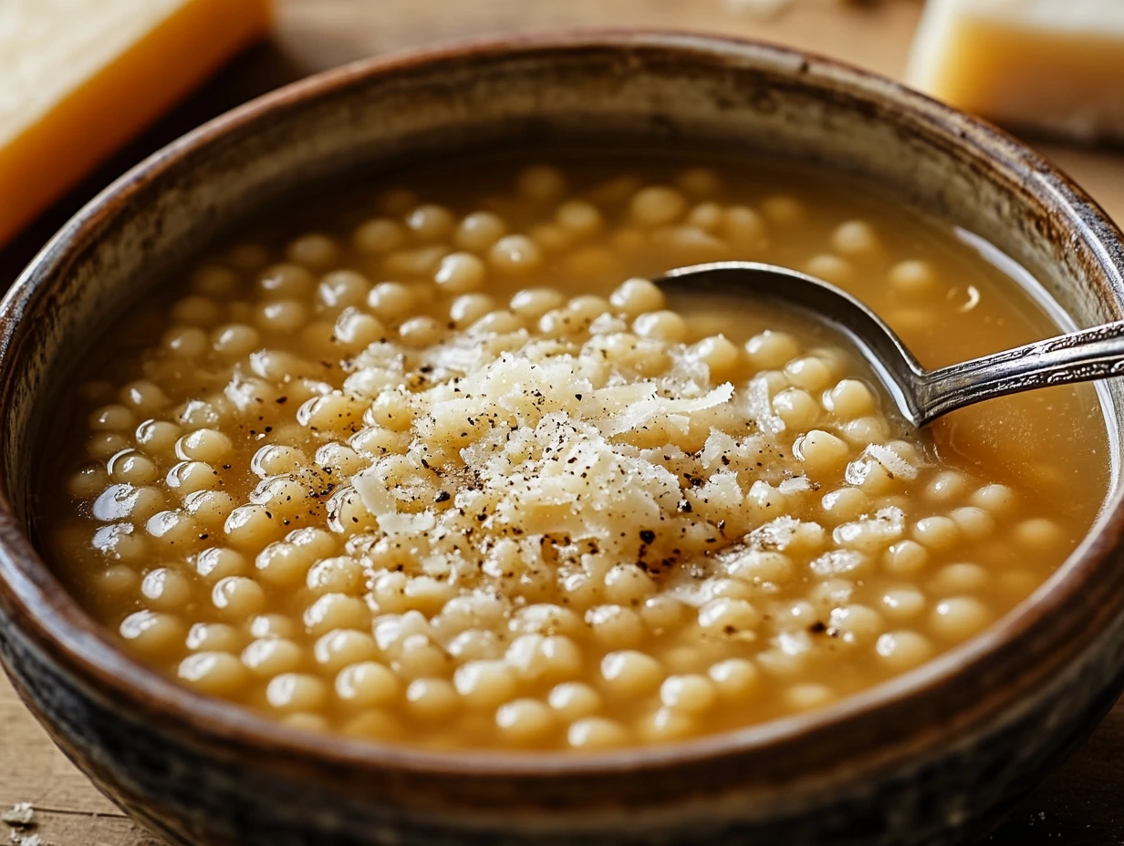 Italian penicillin: Pastina soup -