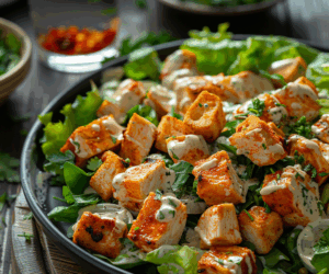 Delicious Buffalo Chicken Salad Recipe: Crispy, Keto-Friendly, and Restaurant-Inspired