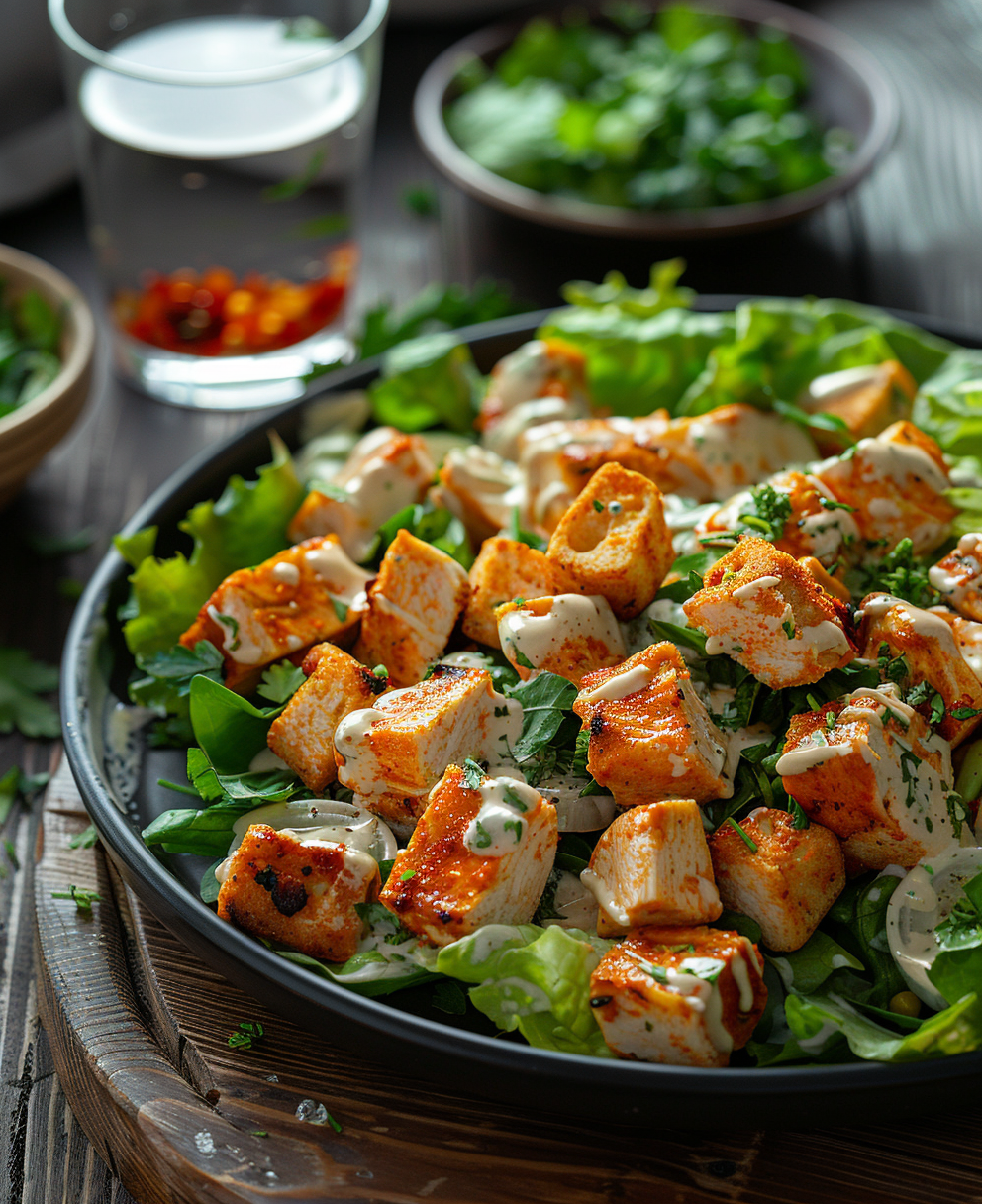 buffalo chicken salad recipe