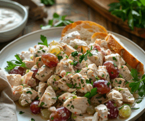 Delicious Chicken Salad Recipe with Grapes: A Step-by-Step Guide