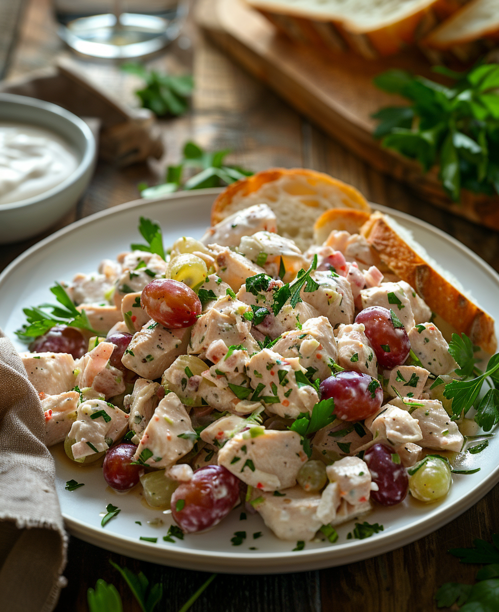 Delicious Chicken Salad Recipe with Grapes: A Step-by-Step Guide 5 chicken salad recipe with grapes