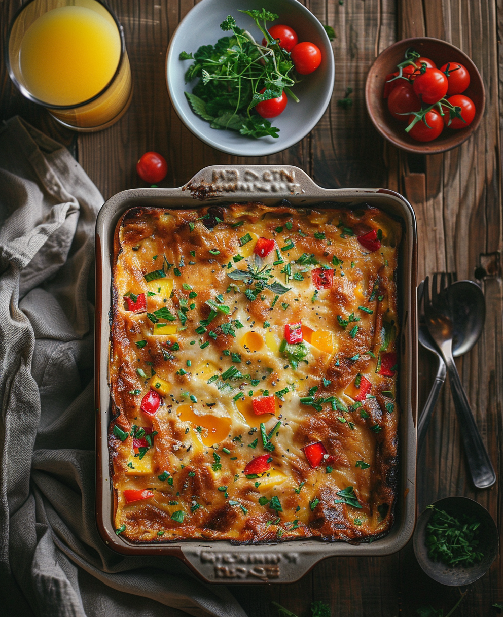 high protein breakfast casserole