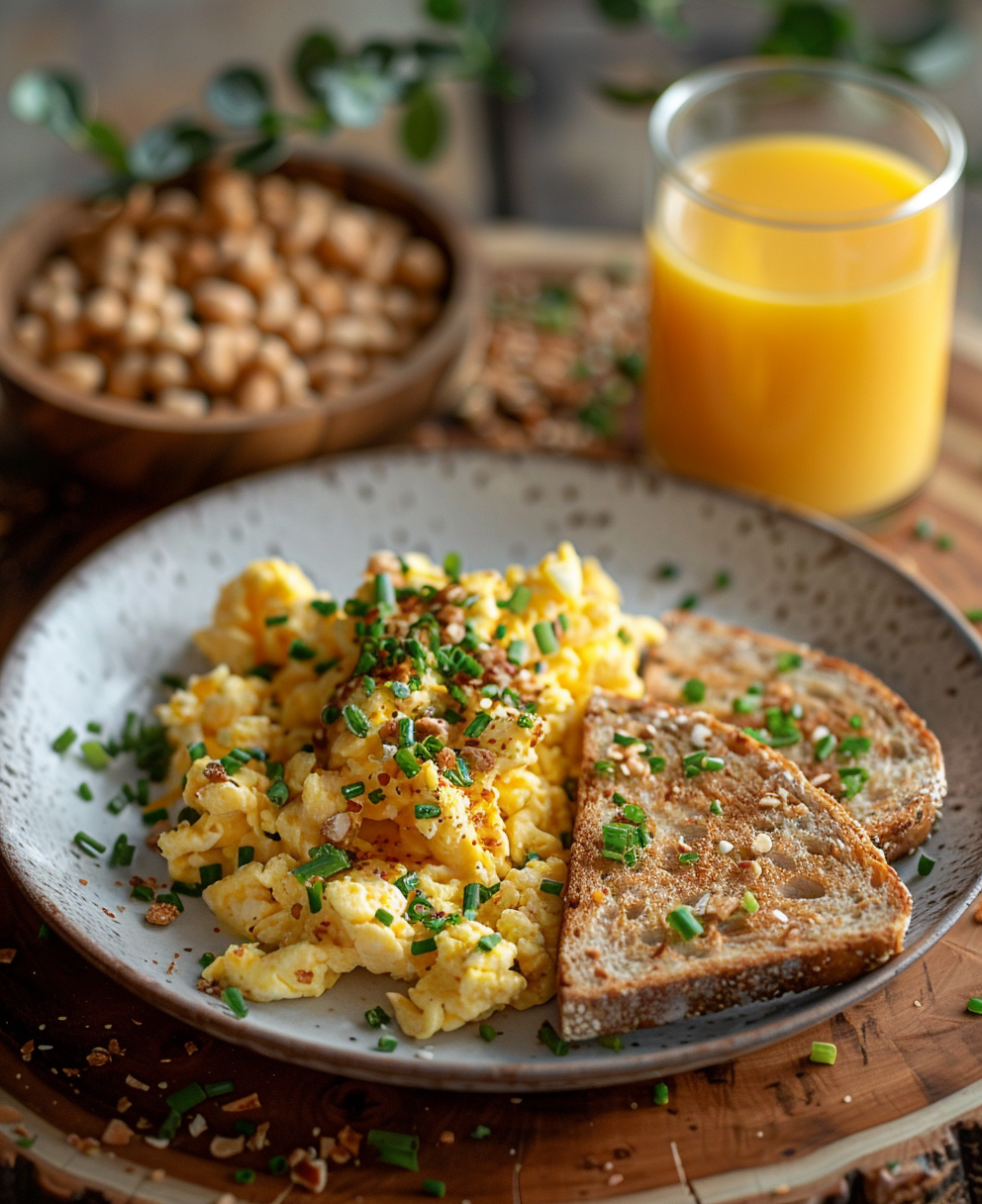 high protein fast food breakfast