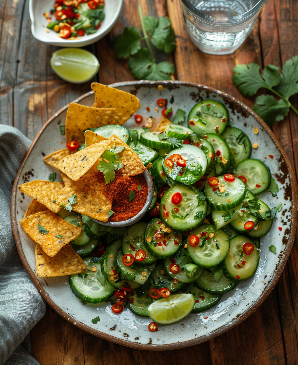 mexican cucumber salad recipe