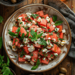 watermelon salad recipe