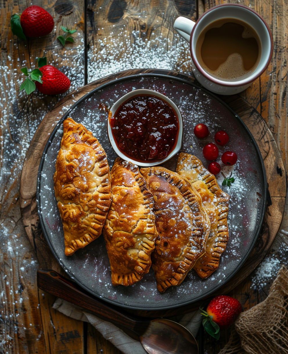 5 ingredient breakfast hand pies recipe