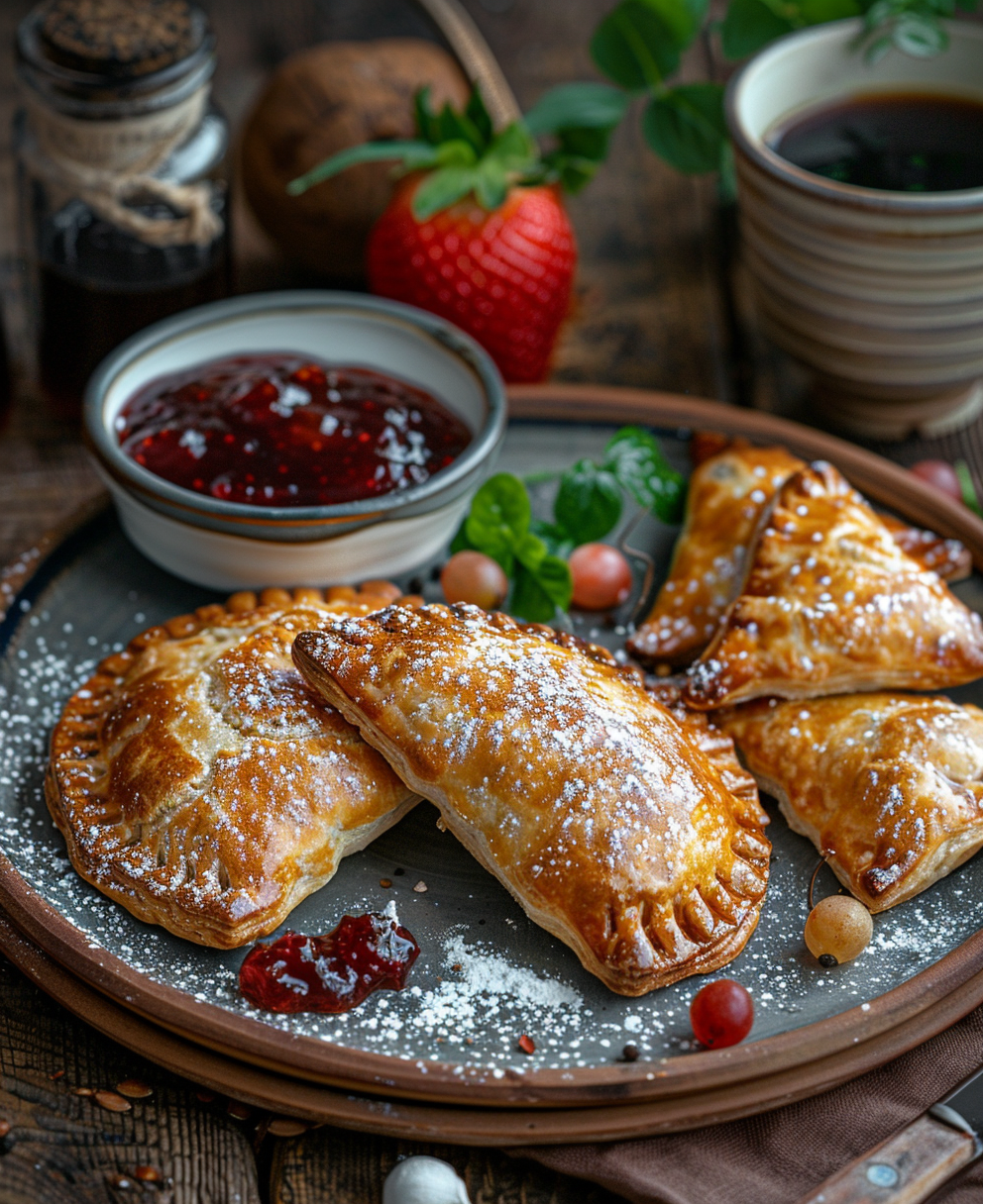 5 ingredient breakfast hand pies recipe