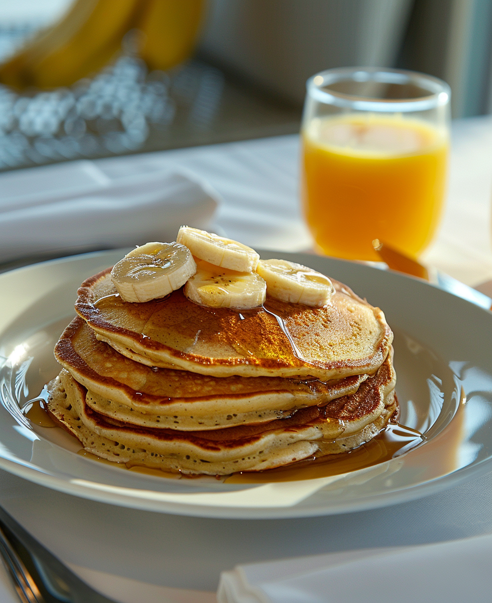 Easy Banana Pancakes (3 Ingredients)