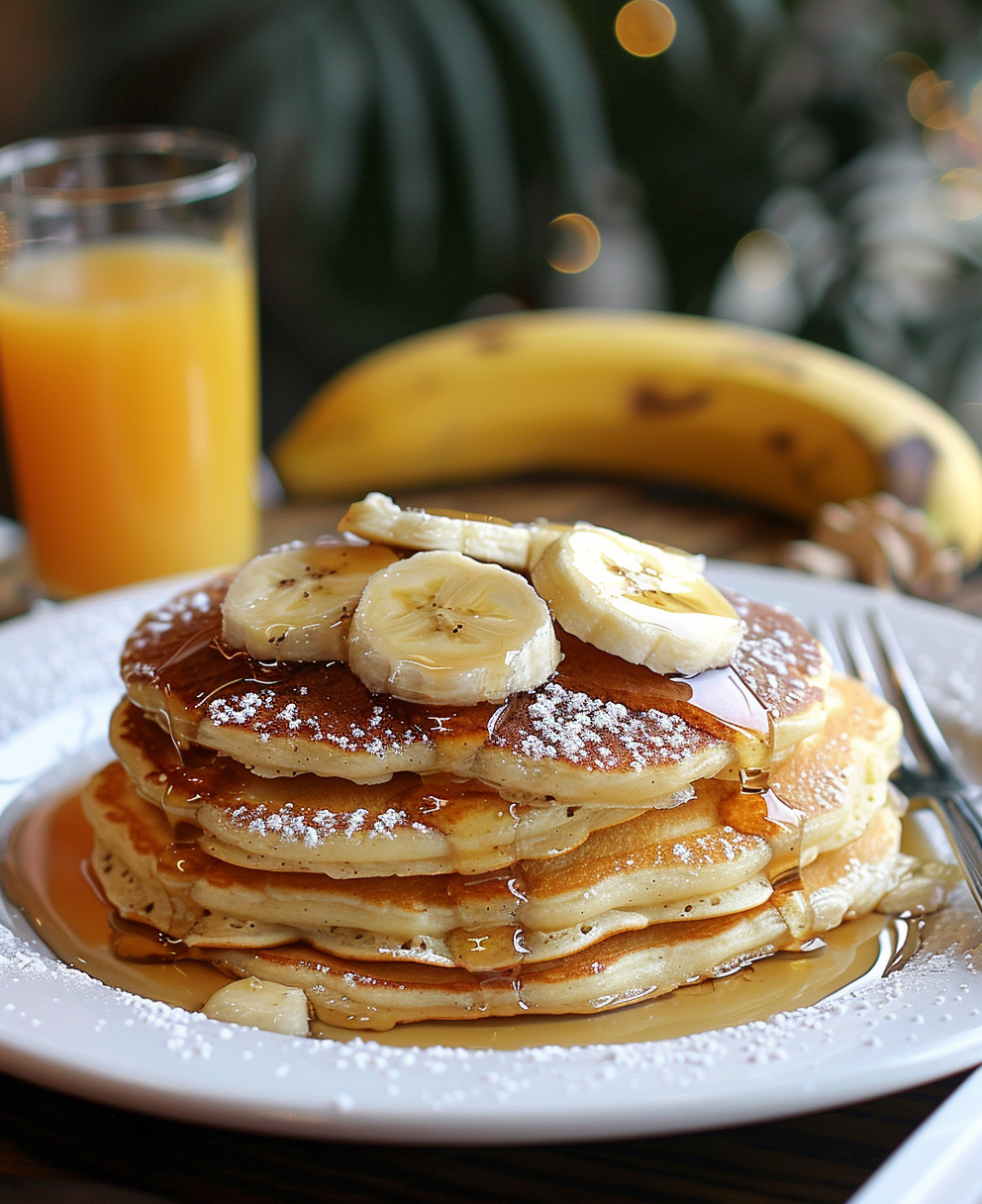 Easy Banana Pancakes (3 Ingredients)