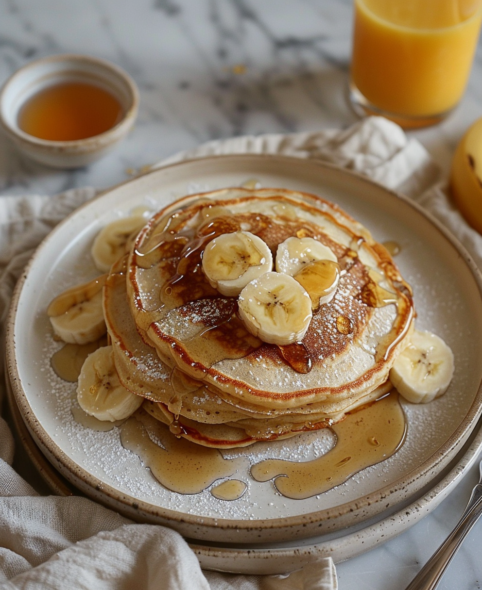 Easy Banana Pancakes (3 Ingredients)