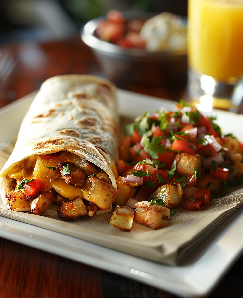 Easy Breakfast Burrito Recipe