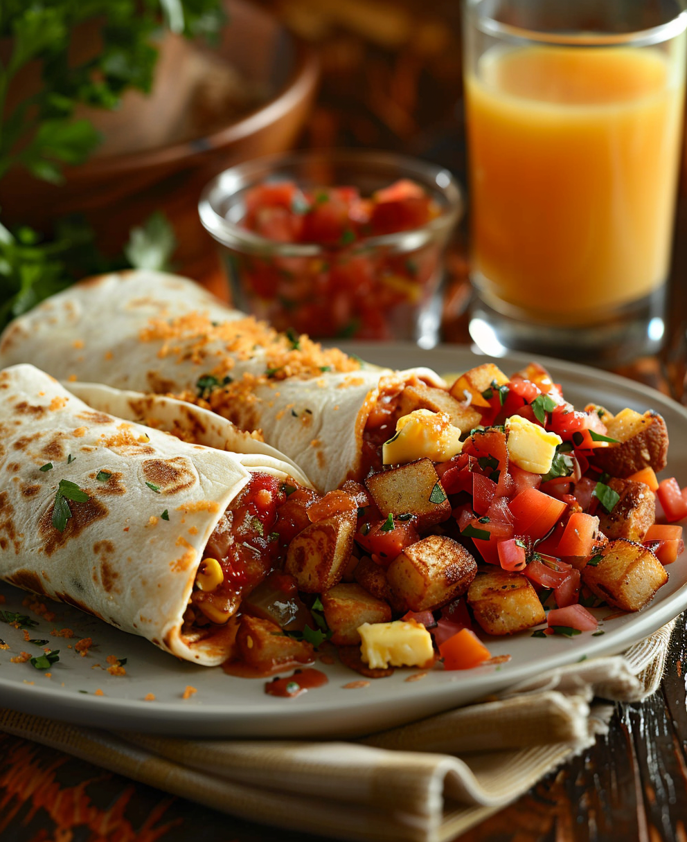 Easy Breakfast Burrito Recipe