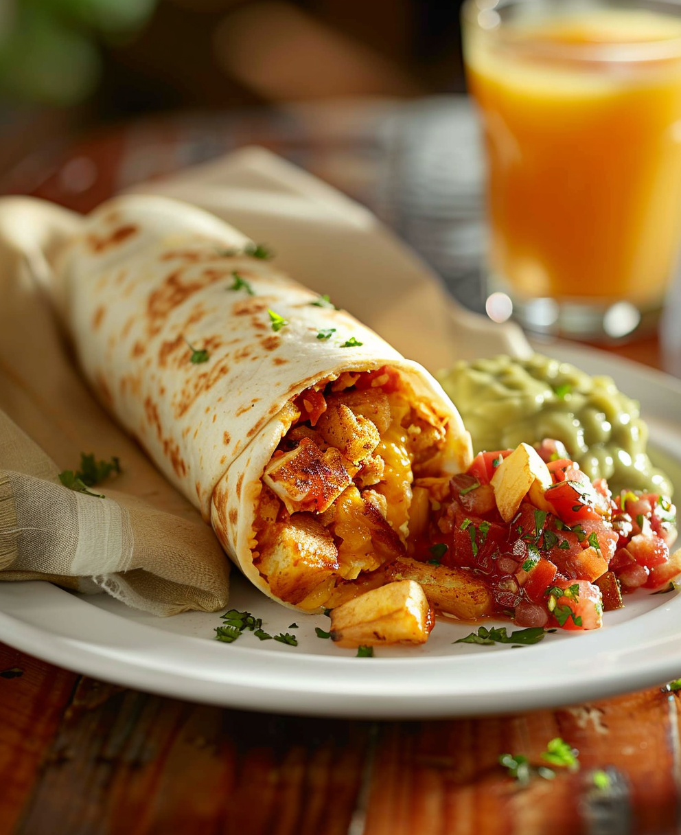 Easy Breakfast Burrito Recipe