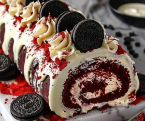 Red Velvet Oreo Roll: The Ultimate Easy Dessert Recipe