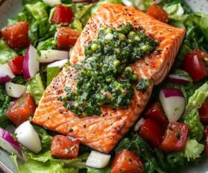 Salmon Chimichurri Salad: The Ultimate Fresh & Flavorful Dish