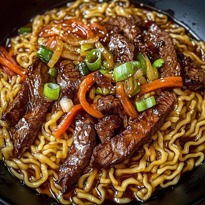 Steak Ramen Stir-Fry