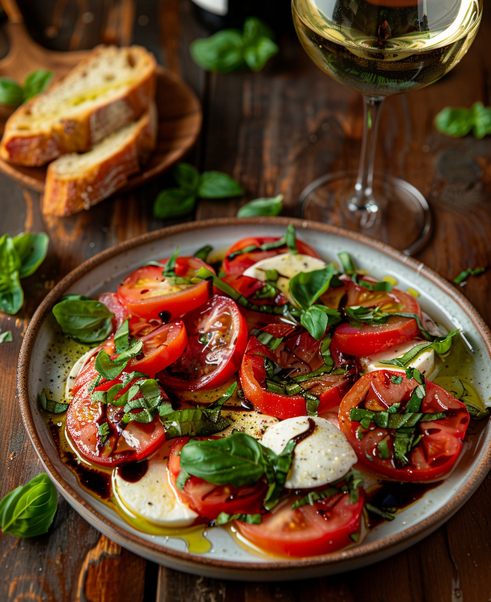 bj's brewhouse tomato mozzarella salad recipe