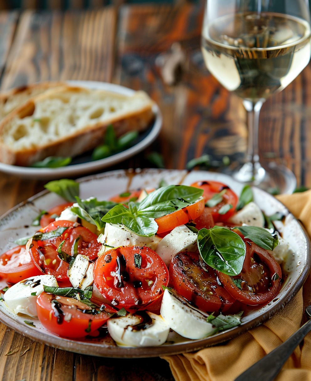 bj's brewhouse tomato mozzarella salad recipe