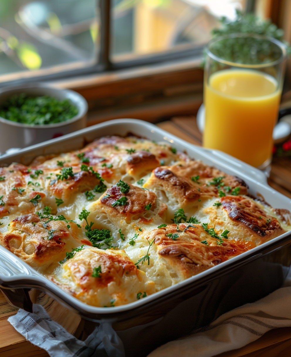 breakfast casserole recipes with biscuits