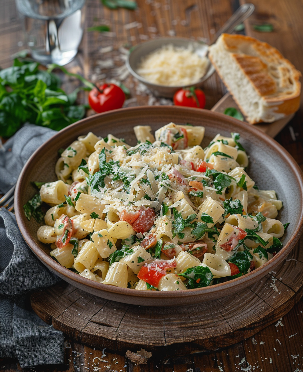 caesar pasta salad recipe