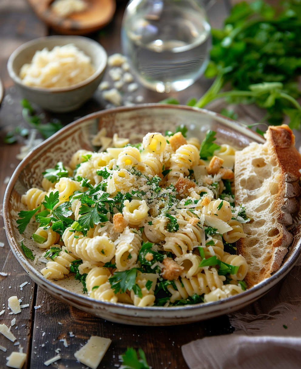 caesar pasta salad recipe