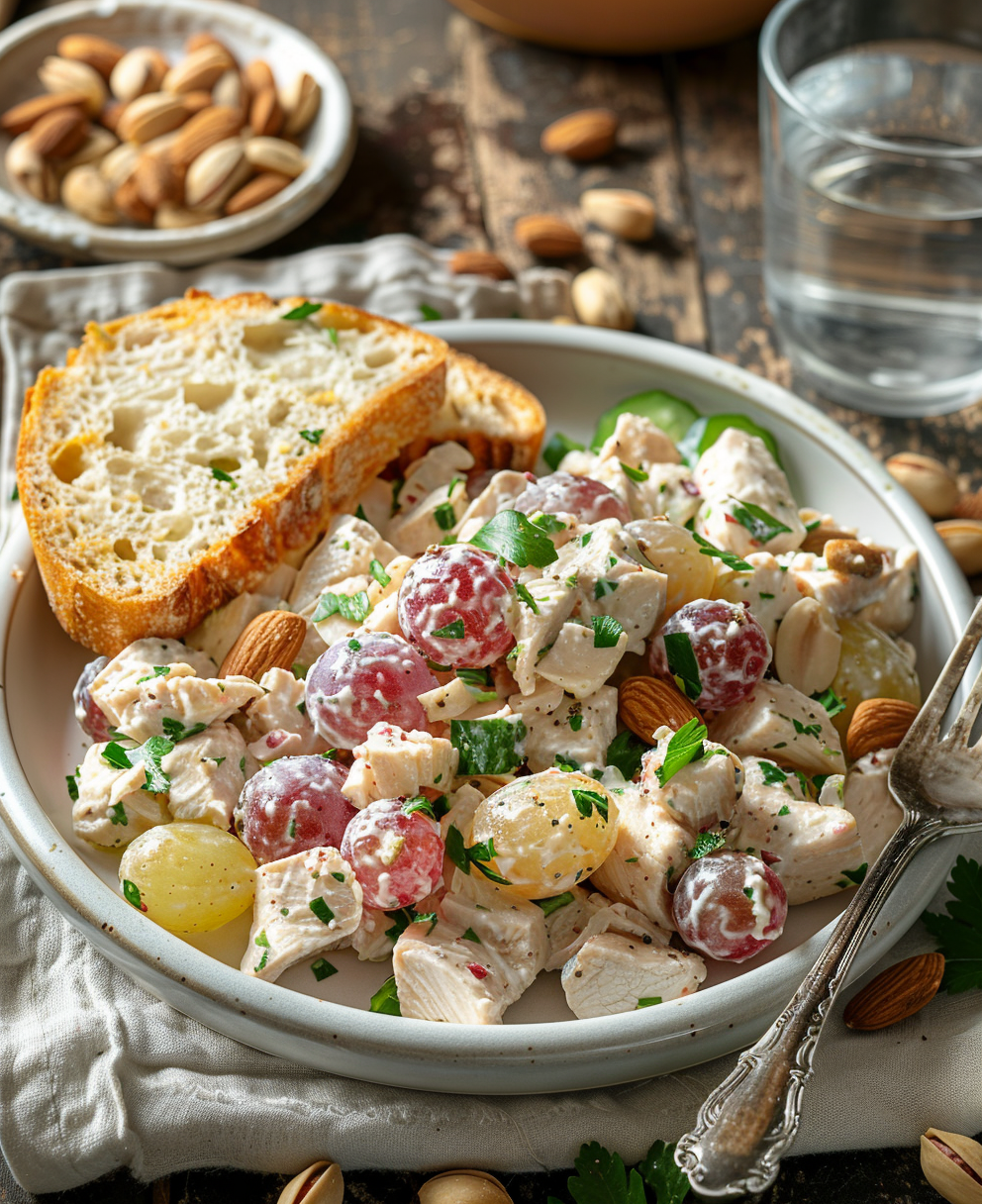 chicken salad recipe grapes