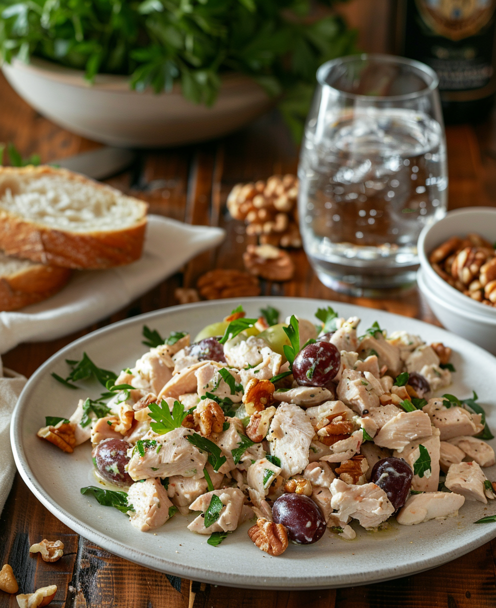 chicken salad recipe grapes