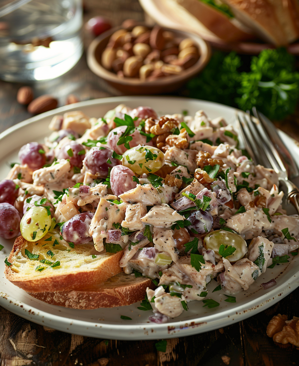 chicken salad recipe grapes