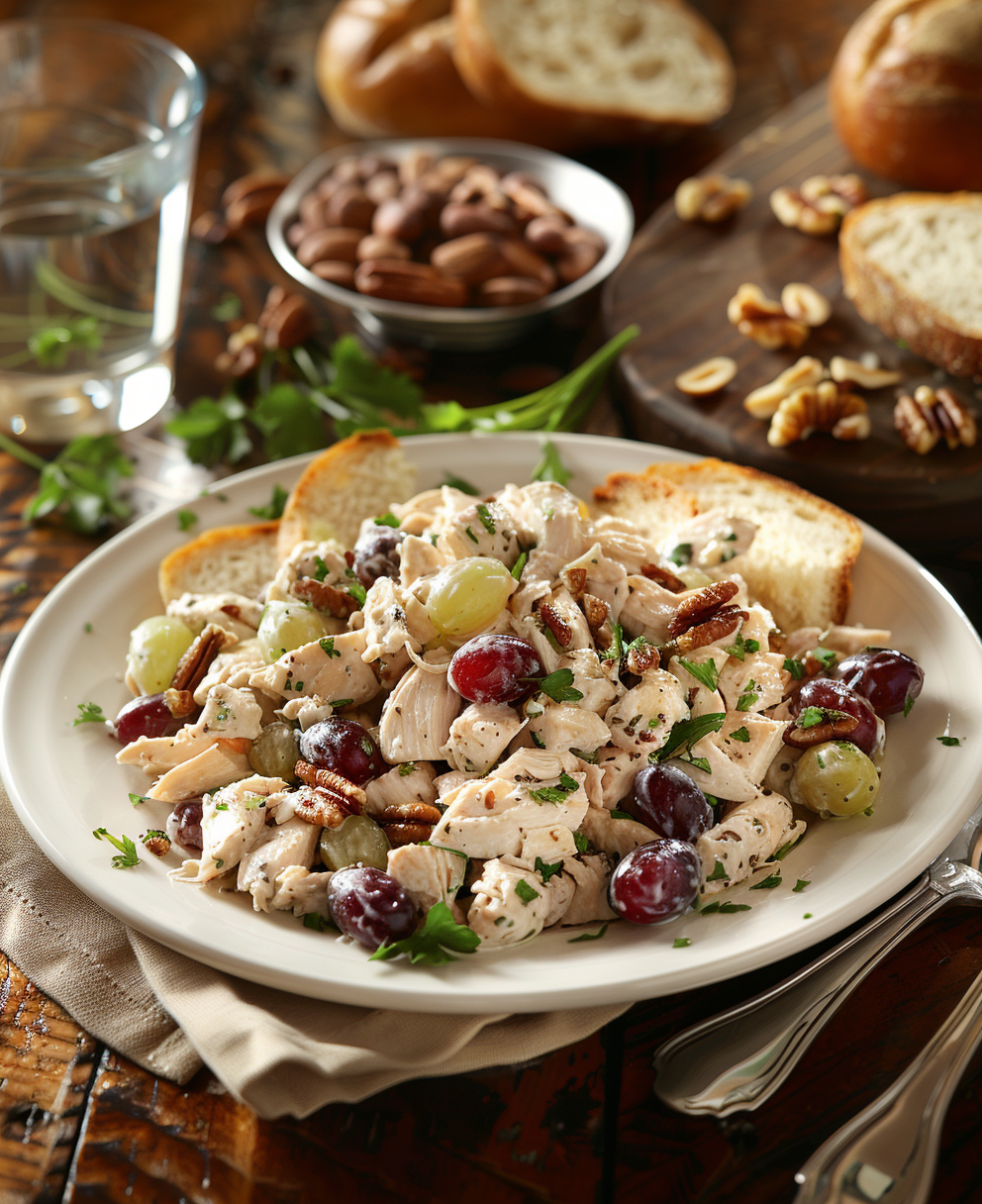 chicken salad recipe grapes