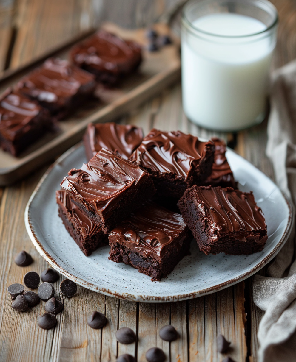 chocolate brownie frosting recipes
