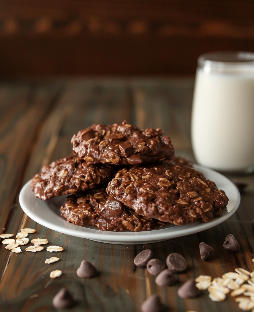 chocolate oatmeal no bake cookies