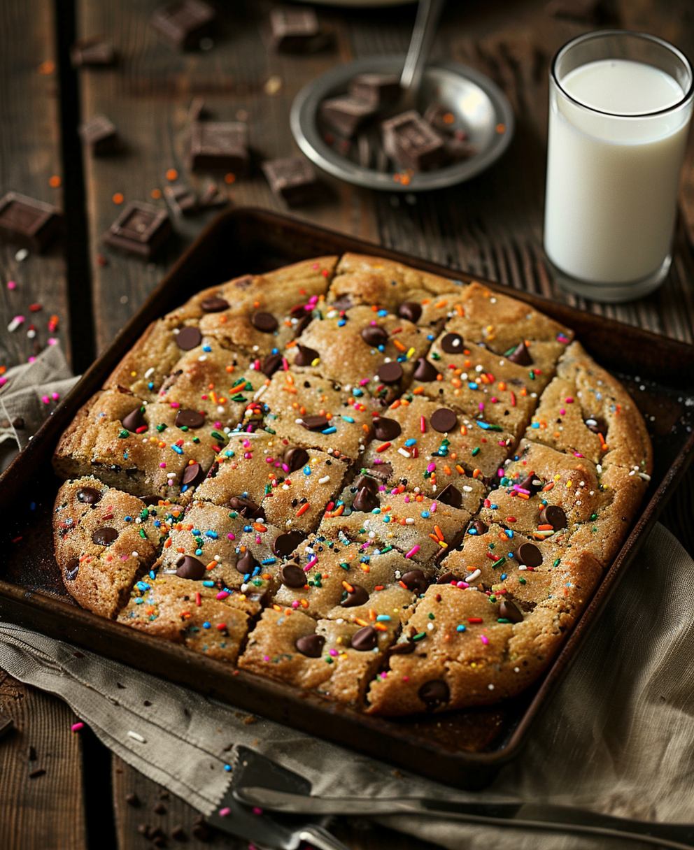 cookie cake recipe sheet pan