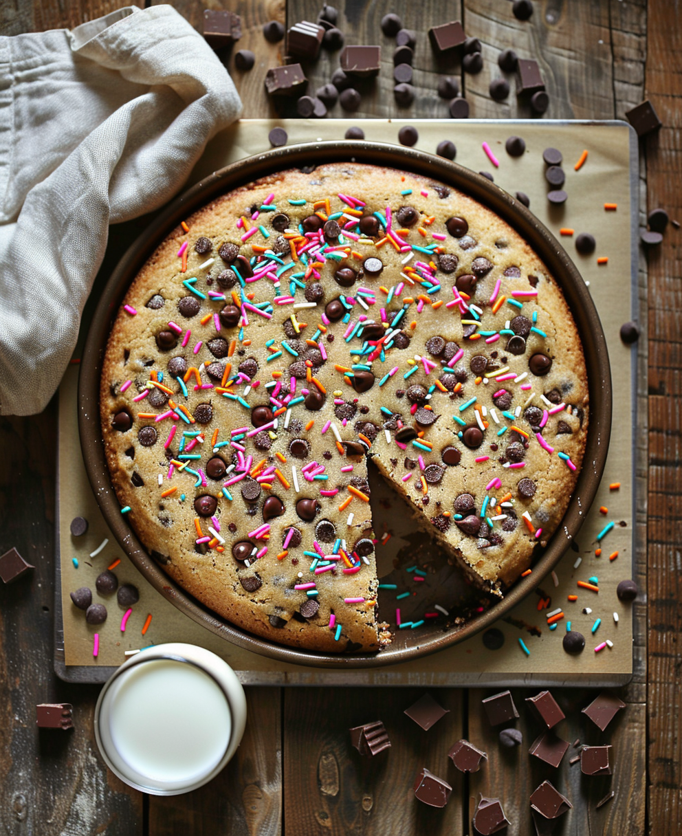 cookie cake recipe sheet pan