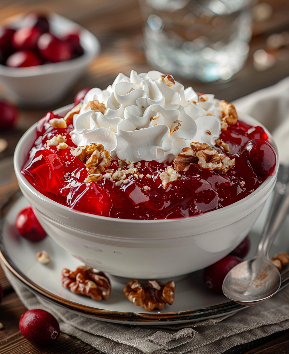 cranberry jello salad recipe