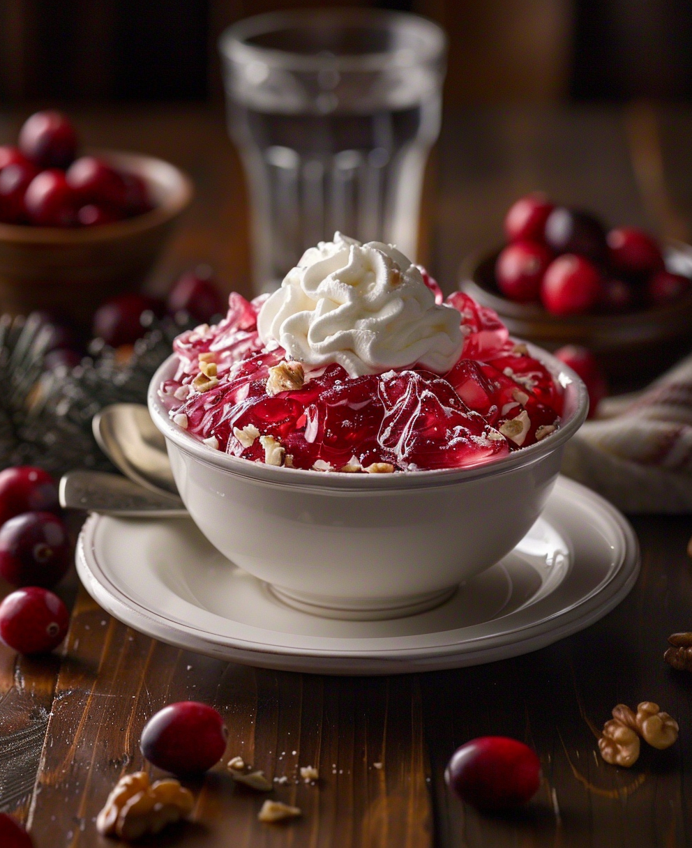 cranberry jello salad recipe
