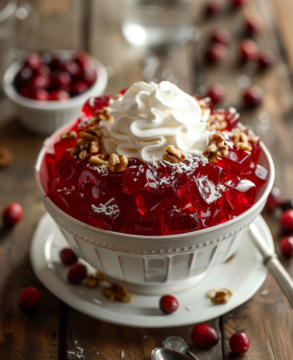 cranberry jello salad recipe