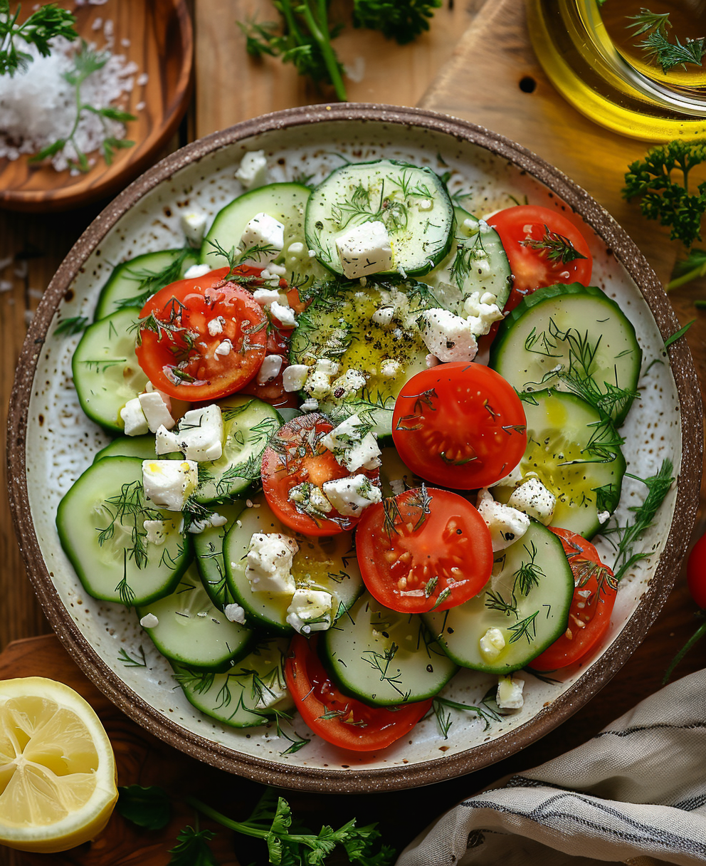 cucumber dill salad recipe