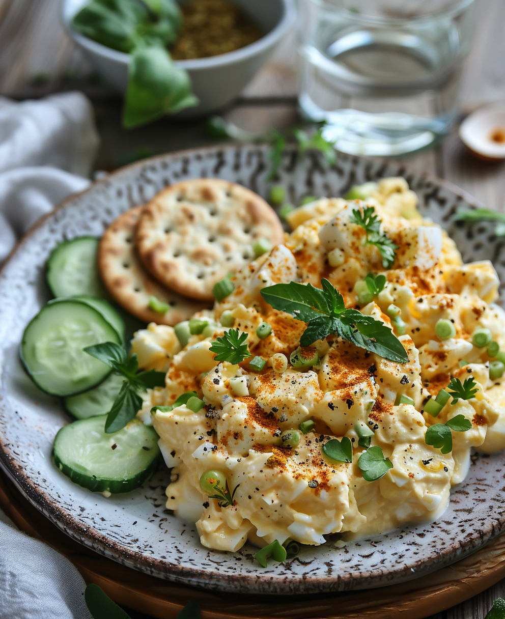 deviled egg salad recipe