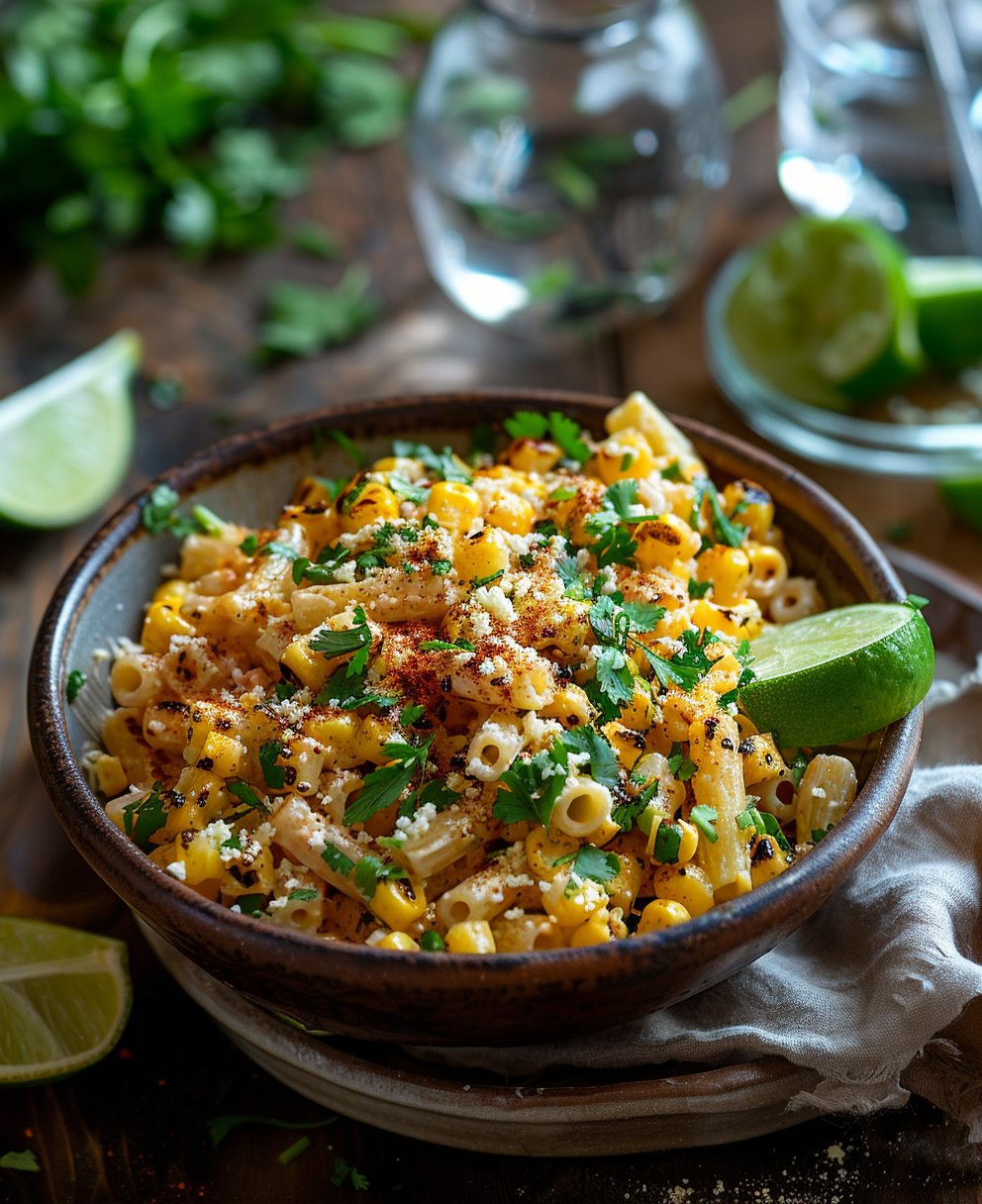 elote pasta salad recipe