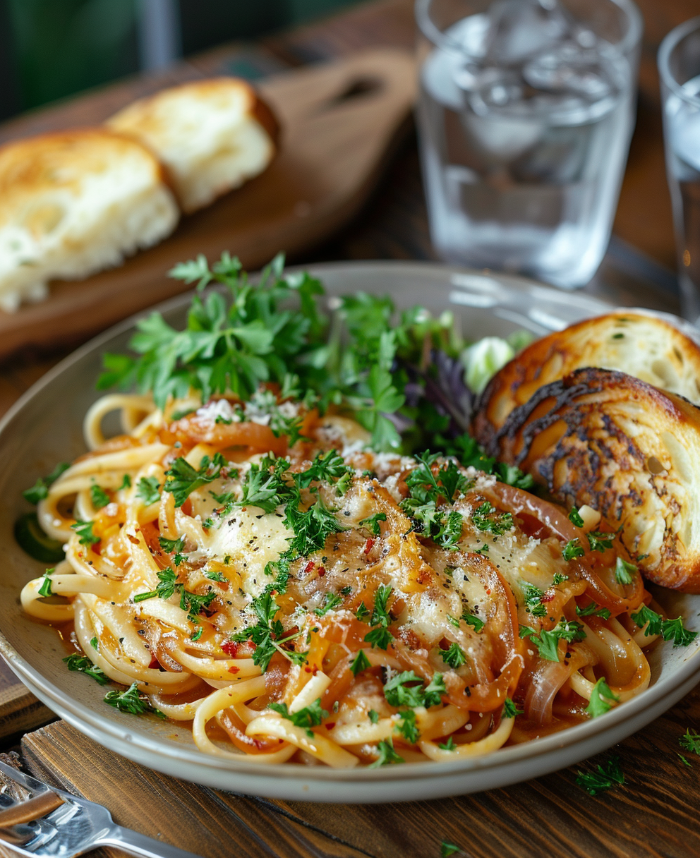 french onion pasta recipe