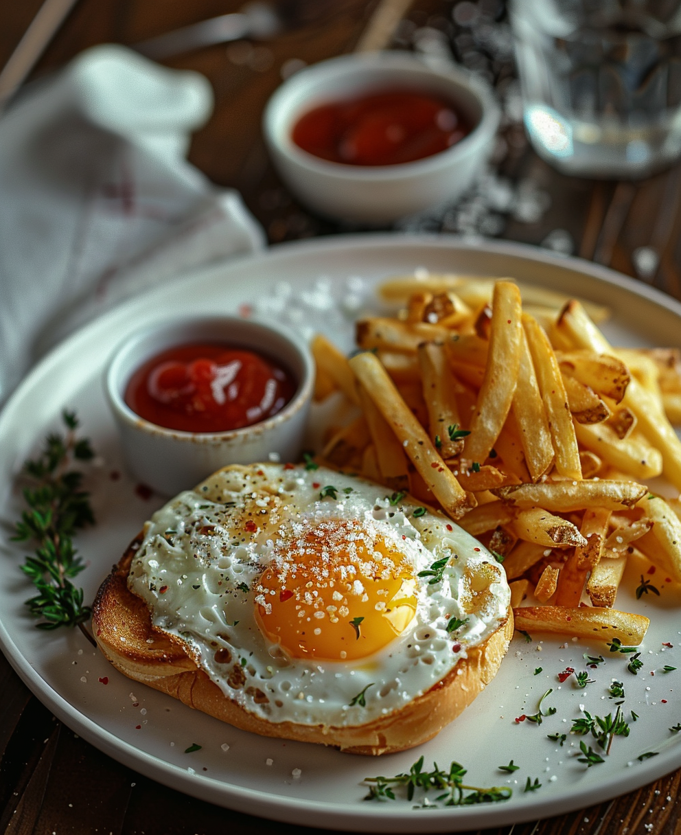 fried egg sandwich recipe
