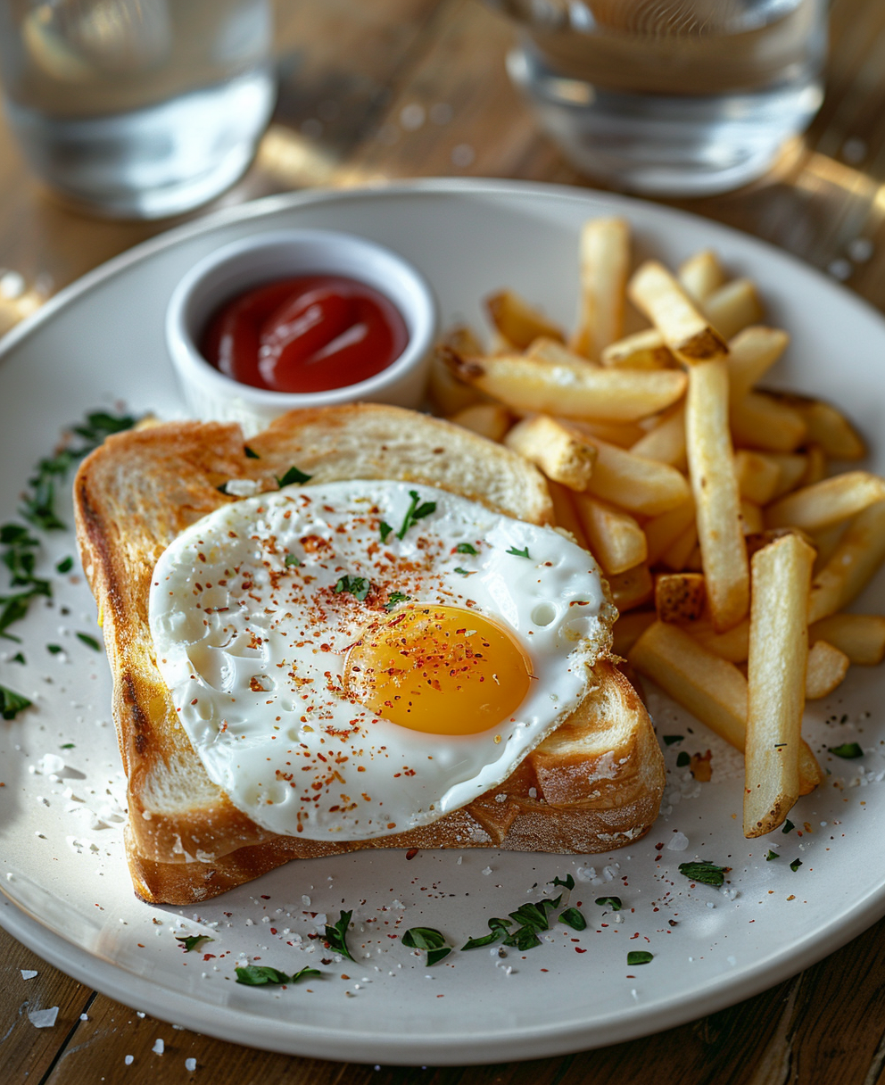 fried egg sandwich recipe