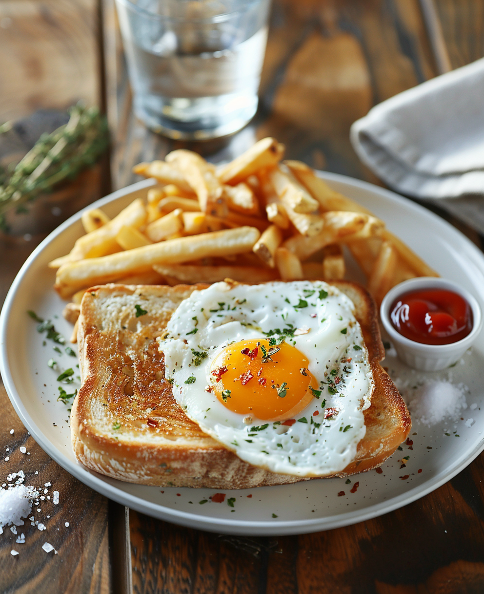 fried egg sandwich recipe
